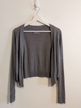 ZADIG & VOLTAIRE silk and cashmere open-front cardigan - size small